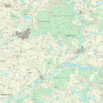 Kortforsyningen Kibæk (1:25,000 scale) digital map
