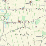 Kortforsyningen Kolind (1:25,000 scale) digital map
