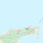 Kortforsyningen Læsø 2 (1:25,000 scale) digital map