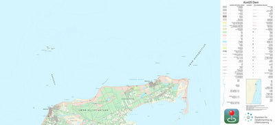 Kortforsyningen Læsø 2 (1:25,000 scale) digital map