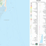 Kortforsyningen Læsø 3 (1:50,000 scale) digital map