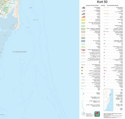 Kortforsyningen Læsø 3 (1:50,000 scale) digital map