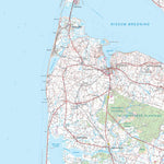 Kortforsyningen Lemvig (1:100,000 scale) digital map