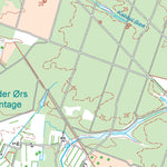 Kortforsyningen Lemvig (1:50,000 scale) digital map