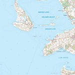 Kortforsyningen Millinge (1:50,000 scale) digital map