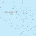 Kortforsyningen Millinge (1:50,000 scale) digital map