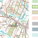 Kortforsyningen Millinge (1:50,000 scale) digital map