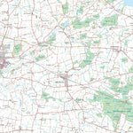 Kortforsyningen Nakskov (1:50,000 scale) digital map