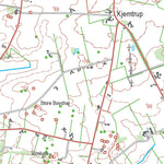 Kortforsyningen Nørager (1:50,000 scale) digital map