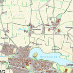 Kortforsyningen Nordborg (1:25,000 scale) digital map