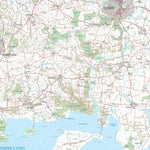 Kortforsyningen Odder (1:50,000 scale) digital map