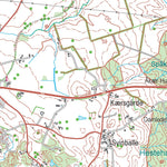 Kortforsyningen Odder (1:50,000 scale) digital map