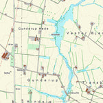 Kortforsyningen Ølgod (1:25,000 scale) digital map