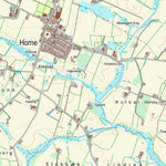 Kortforsyningen Ølgod (1:25,000 scale) digital map