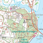 Kortforsyningen Øster Assels (1:50,000 scale) digital map