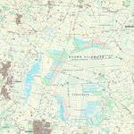 Kortforsyningen Pandrup (1:25,000 scale) digital map