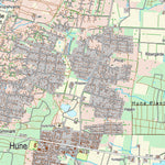 Kortforsyningen Pandrup (1:25,000 scale) digital map