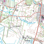 Kortforsyningen Pandrup (1:50,000 scale) digital map