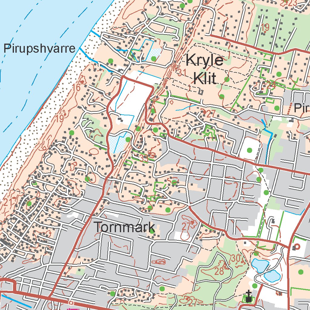 Pandrup (1:50,000 scale) Map by Kortforsyningen | Avenza Maps