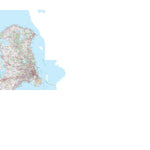 Kortforsyningen Region Hovedstaden (1:100,000 scale) bundle