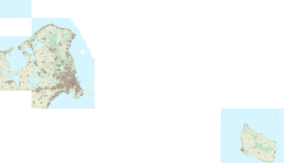 Kortforsyningen Region Hovedstaden (1:25,000 scale) bundle