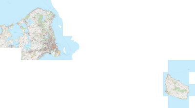 Kortforsyningen Region Hovedstaden (1:50,000 scale) bundle