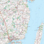 Kortforsyningen Ringe (1:100,000 scale) digital map