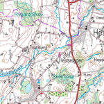 Kortforsyningen Ringe (1:100,000 scale) digital map