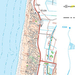 Kortforsyningen Ringkøbing 2 (1:50,000 scale) digital map