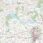 Kortforsyningen Ringsted (1:50,000 scale) digital map