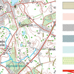 Kortforsyningen Ringsted (1:50,000 scale) digital map