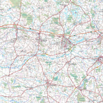 Kortforsyningen Rødding (1:100,000 scale) digital map