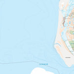 Kortforsyningen Rømø 1 (1:50,000 scale) digital map