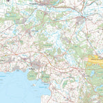 Kortforsyningen Rønde (1:50,000 scale) digital map