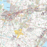 Kortforsyningen Roskilde (1:50,000 scale) digital map