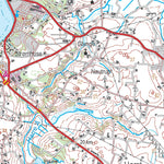 Kortforsyningen Roslev (1:100,000 scale) digital map