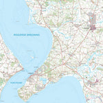 Kortforsyningen Roslev (1:50,000 scale) digital map