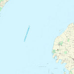 Kortforsyningen Rudkøbing (1:25,000 scale) digital map
