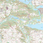 Kortforsyningen Ry (1:50,000 scale) digital map
