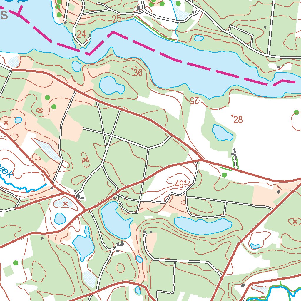 Ry (1:50,000 scale) Map by Kortforsyningen | Avenza Maps