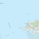 Kortforsyningen Sæby (1:100,000 scale) digital map