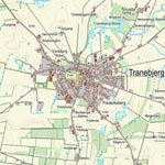 Kortforsyningen Samsø 1 (1:25,000 scale) digital map
