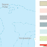 Kortforsyningen Samsø 2 (1:50,000 scale) digital map