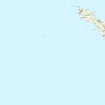 Kortforsyningen Sejerø (1:25,000 scale) digital map