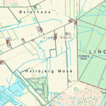 Kortforsyningen Skærbæk (1:25,000 scale) digital map