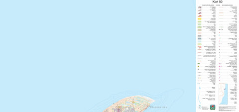 Kortforsyningen Skagen 2 (1:50,000 scale) digital map