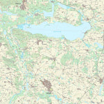 Kortforsyningen Skanderborg (1:25,000 scale) digital map