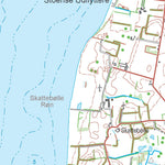 Kortforsyningen Skårup Fyn (1:50,000 scale) digital map
