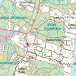 Kortforsyningen Skårup Fyn (1:50,000 scale) digital map