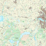 Kortforsyningen Skive (1:25,000 scale) digital map